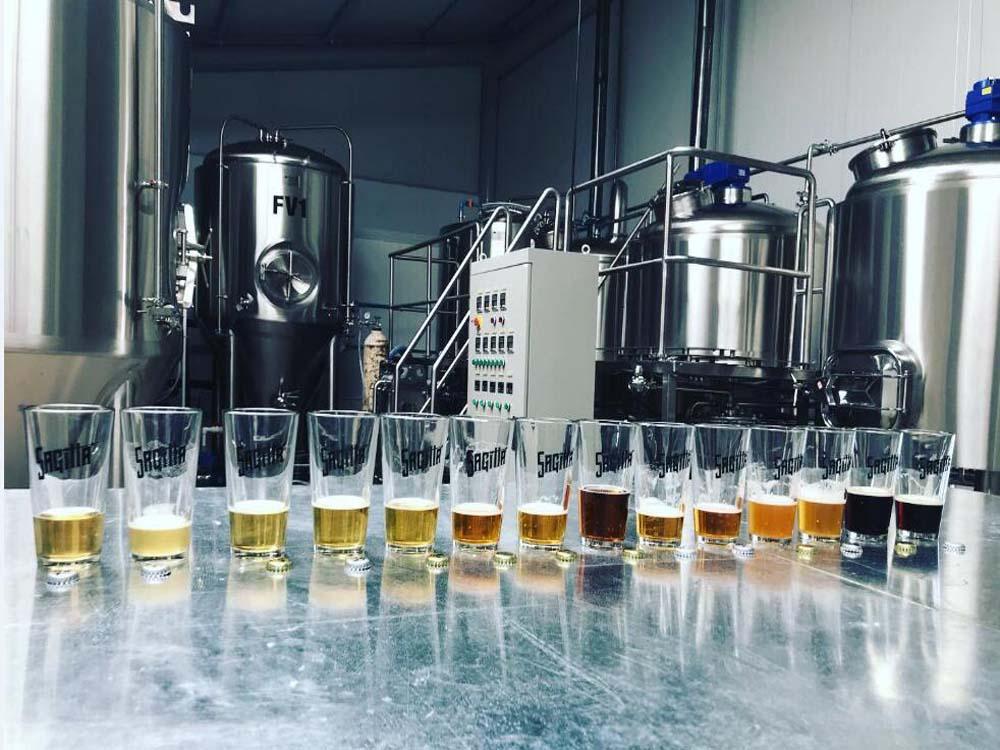 <b>Delicious craft beer being brewed in Chile - 1000L micro brewery</b>